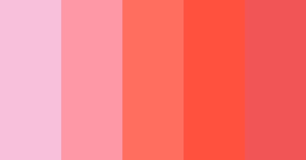 Download pink shades color palette PNG image (landscape)
