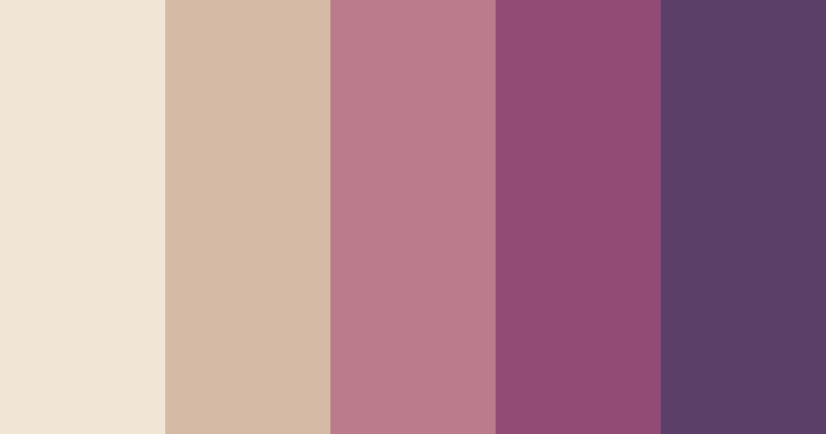Download timeless elegance color palette PNG image (landscape)
