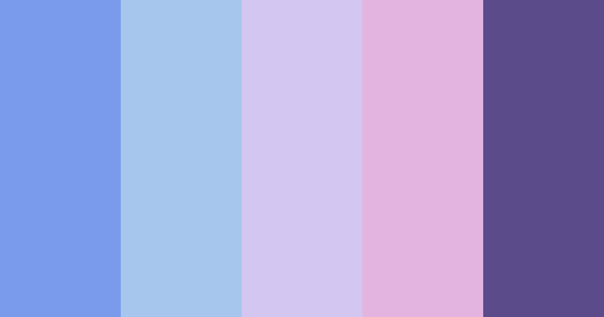 Download heavenly berry blossom color palette PNG image (landscape)