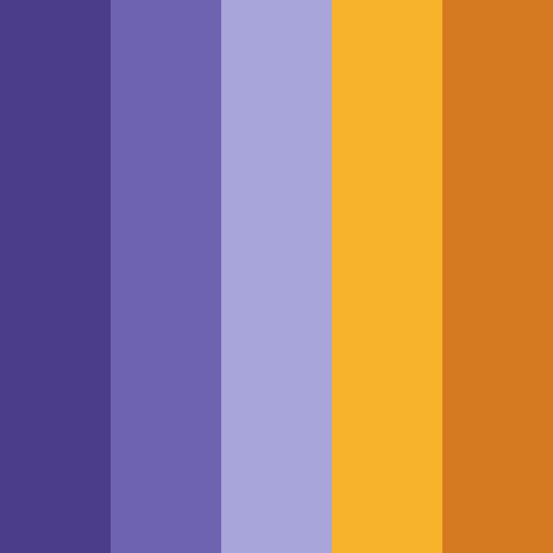Download shades of blue and gold color palette PNG image (square)