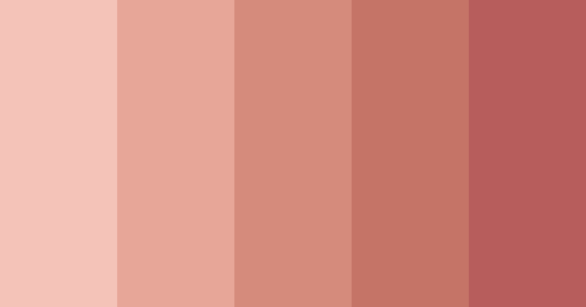 Download shades of skin color palette PNG image (landscape)
