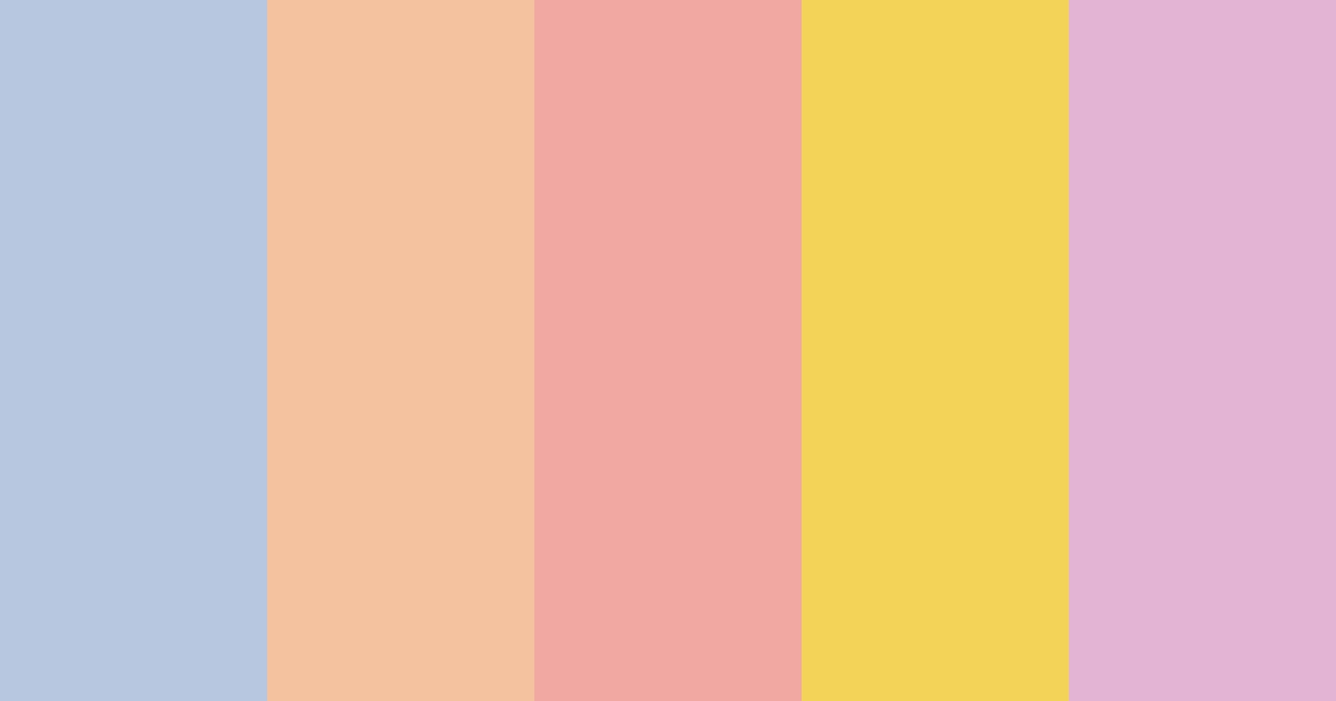 Download whimsical wisdom color palette PNG image (landscape)