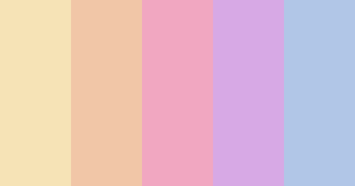 Download whispers of dawn color palette PNG image (landscape)