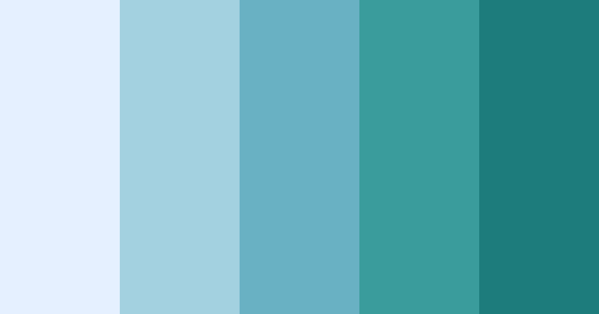 Download frosted serenity color palette PNG image (landscape)