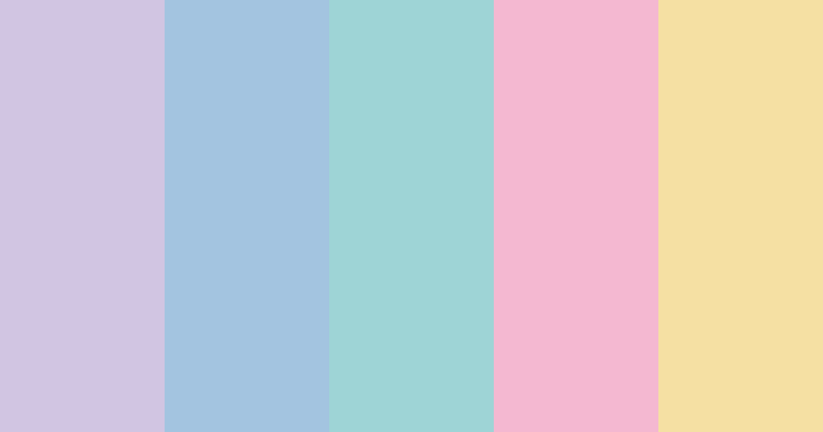 Download celestial whispers color palette PNG image (landscape)