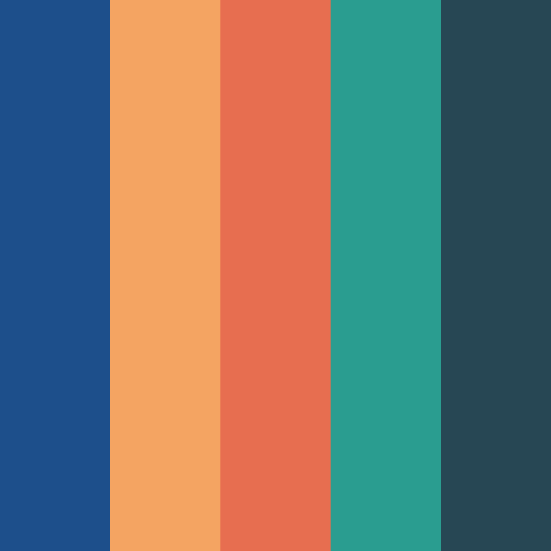 Download blue superman color palette PNG image (square)
