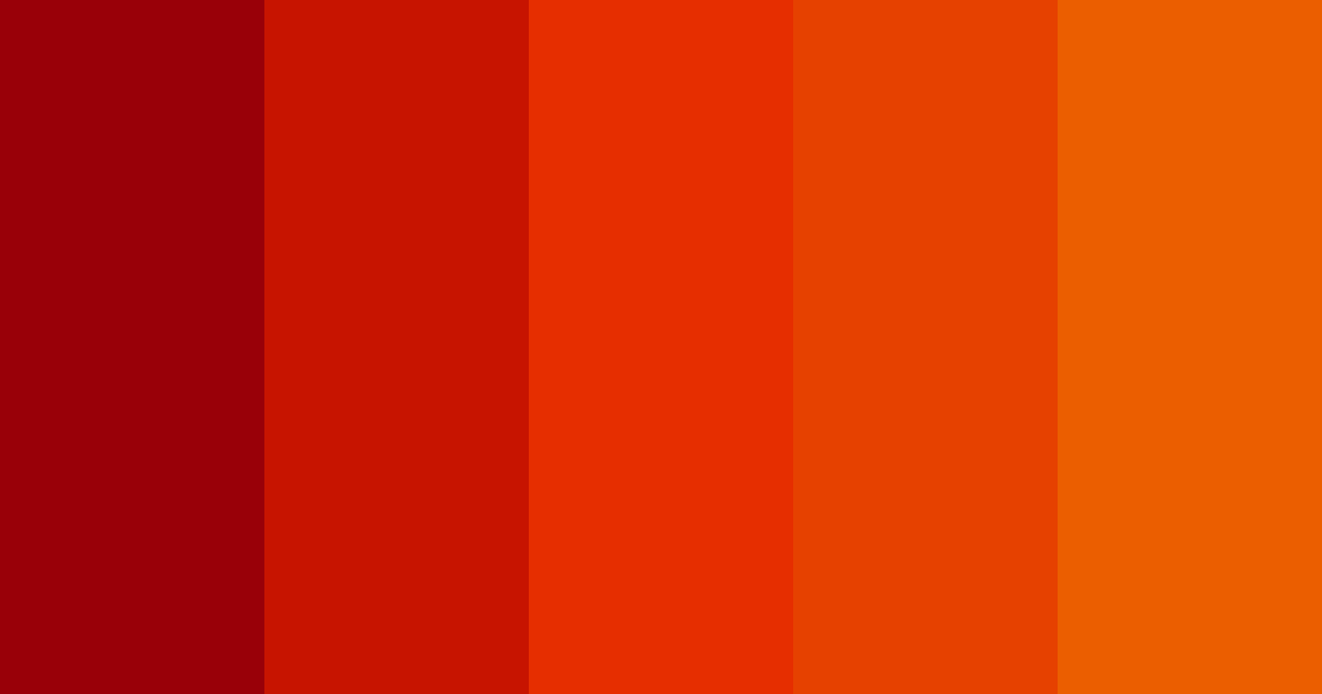 Download crimson sunrise color palette PNG image (landscape)