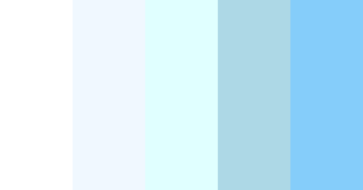 Download frosted serenity color palette PNG image (landscape)