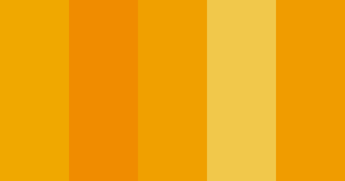 Download dark yellow color palette PNG image (landscape)