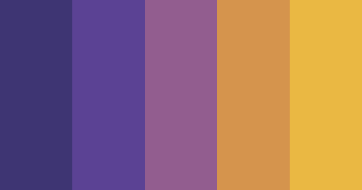 Download jewel tones color palette PNG image (landscape)