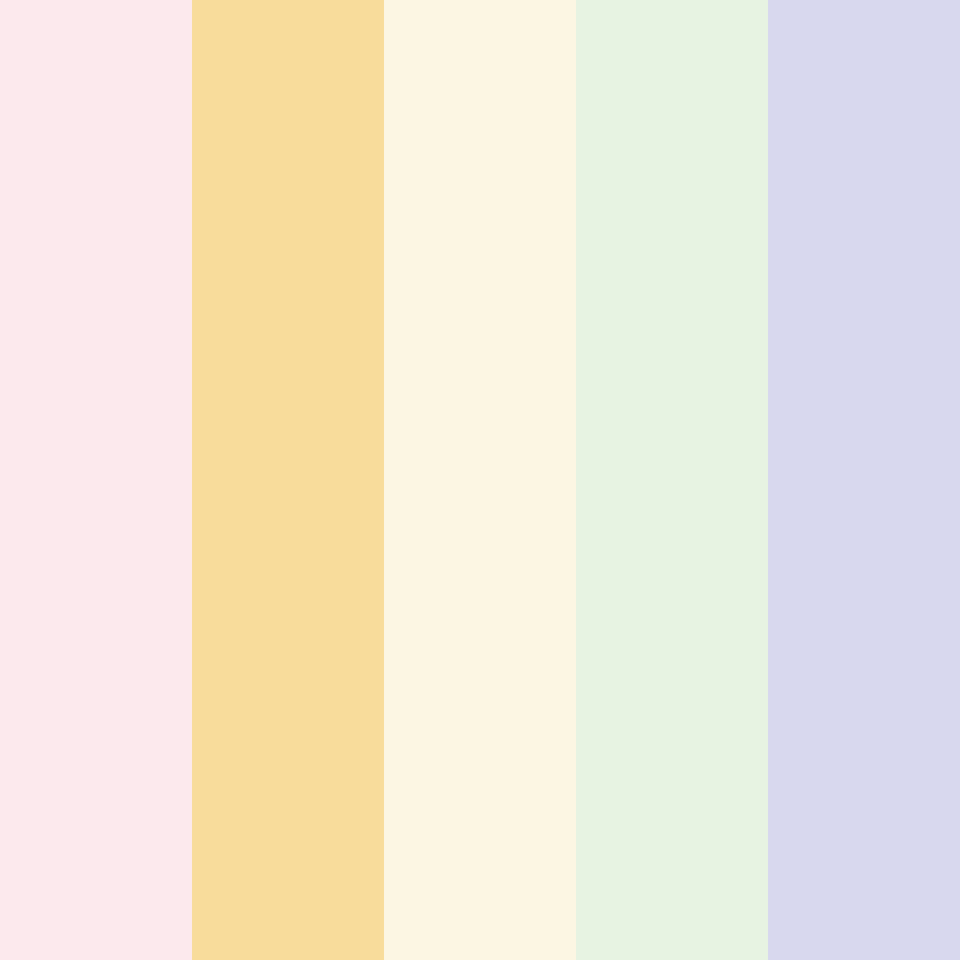 Download lotus dreamscape color palette PNG image (square)