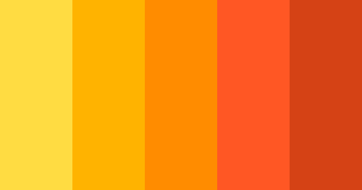 Download yellow pineapple color palette PNG image (landscape)