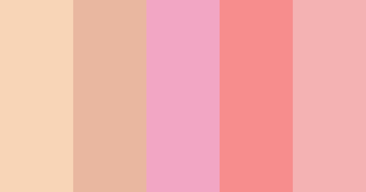 Download soft petal blush color palette PNG image (landscape)