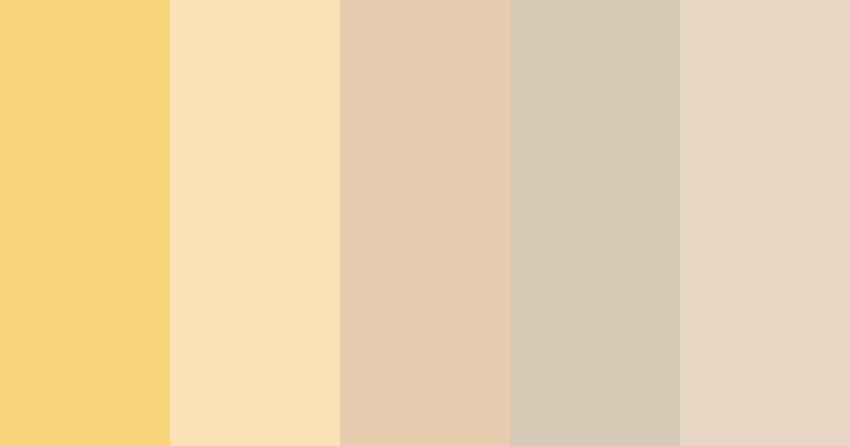 Download creamy caramel delight color palette PNG image (landscape)