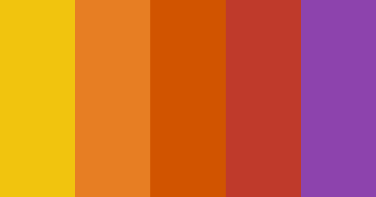 Macca Sunrise Color Palette