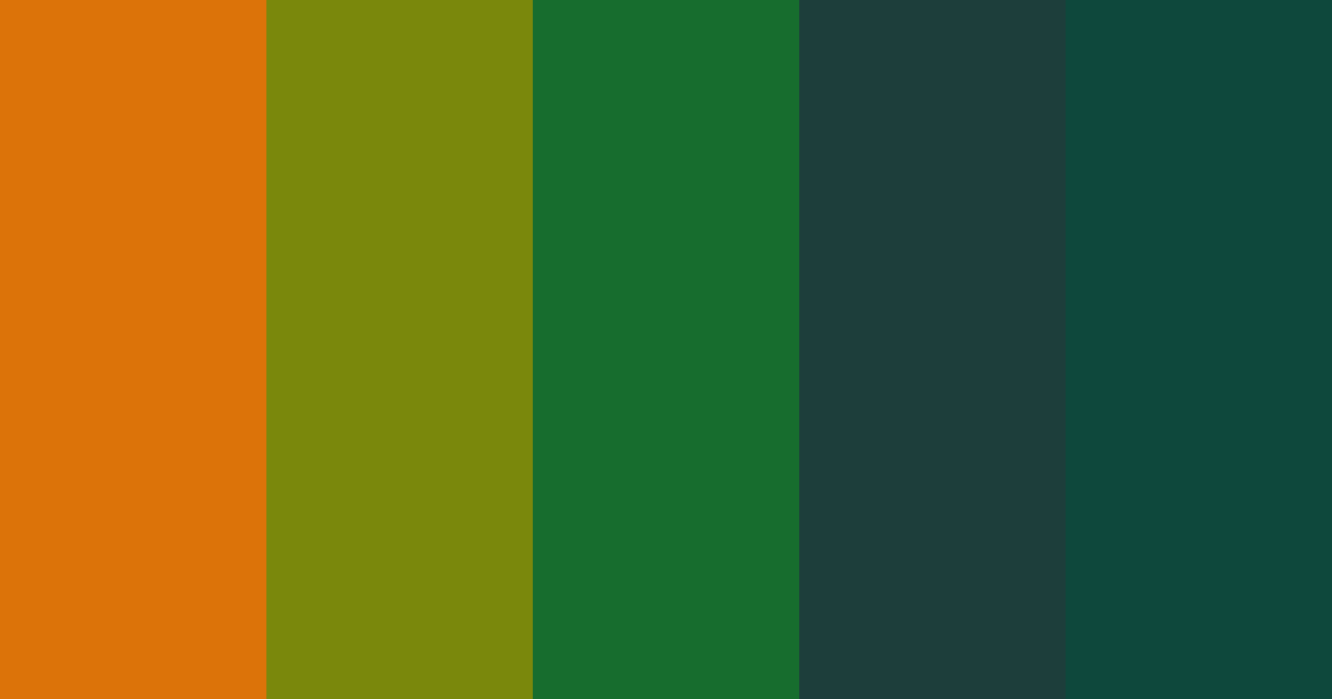 Download yellow dandy color palette PNG image (landscape)