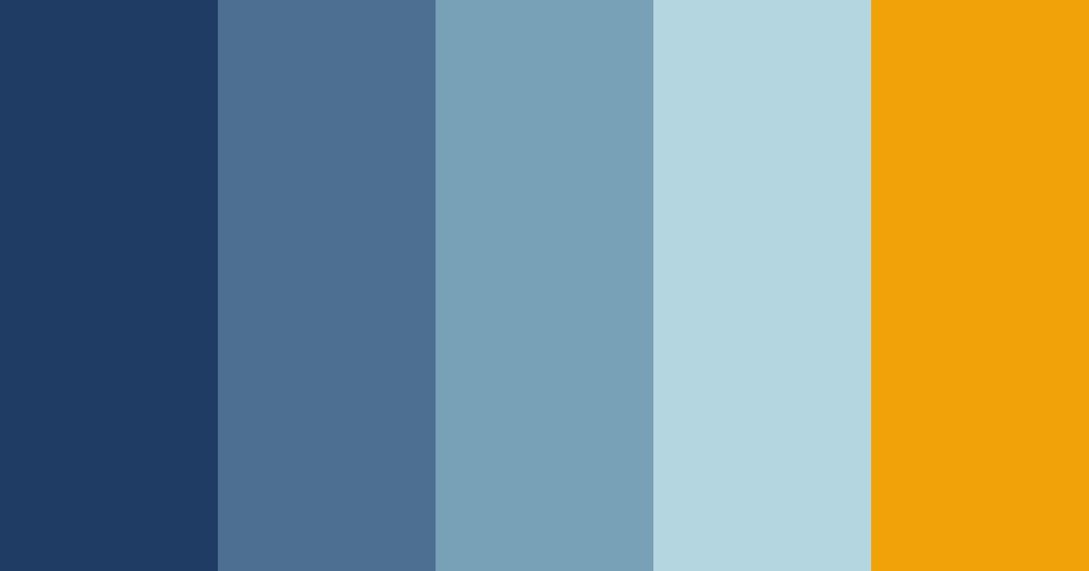 Blue Sadness Color Palette