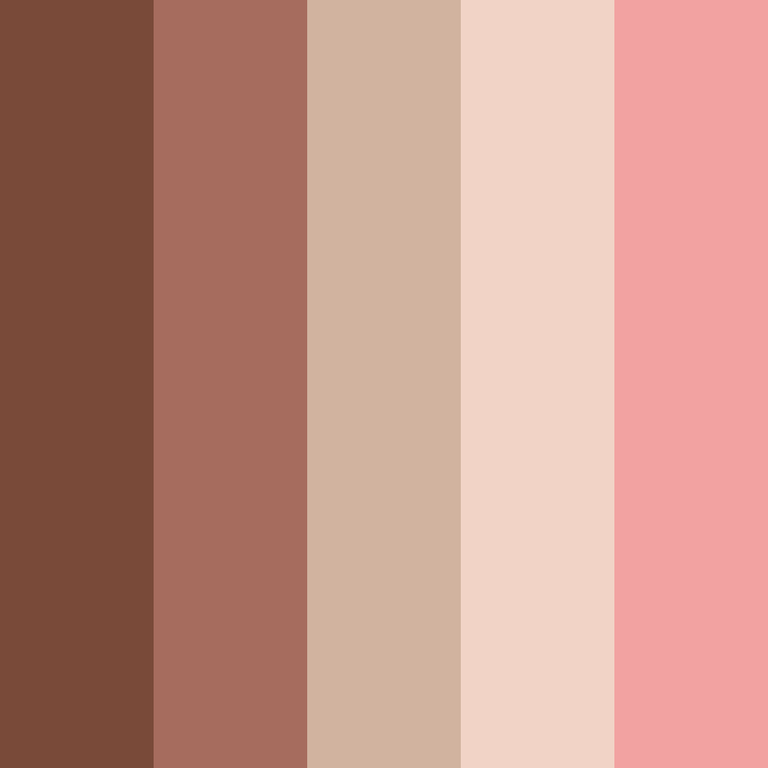Download brown cherub color palette PNG image (square)