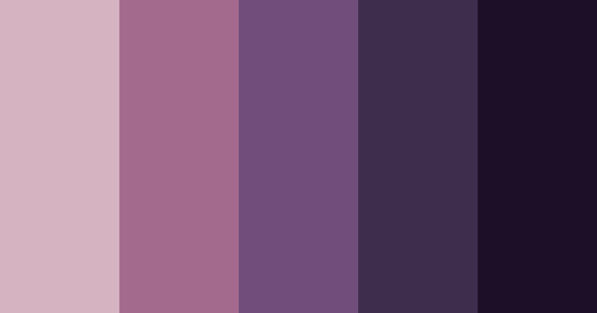 Download muted burgundy color palette PNG image (landscape)