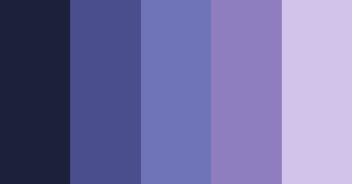 Download celestial dreams color palette PNG image (landscape)