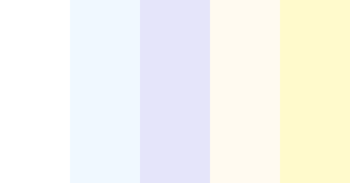 Download bright white color palette PNG image (landscape)