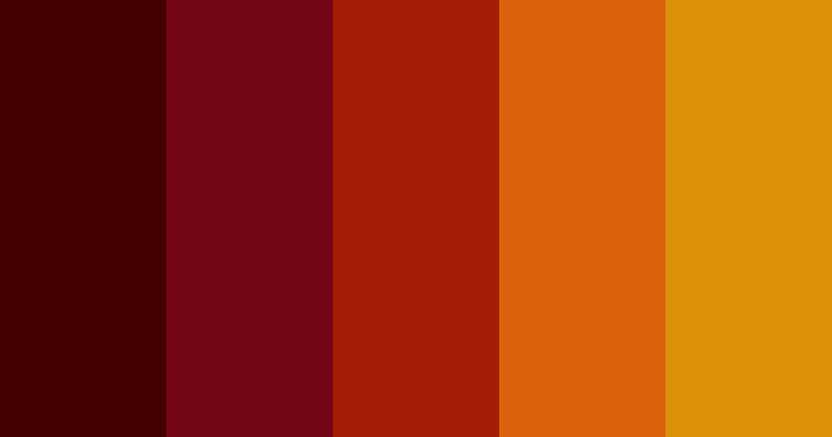 Download dark elegance color palette PNG image (landscape)