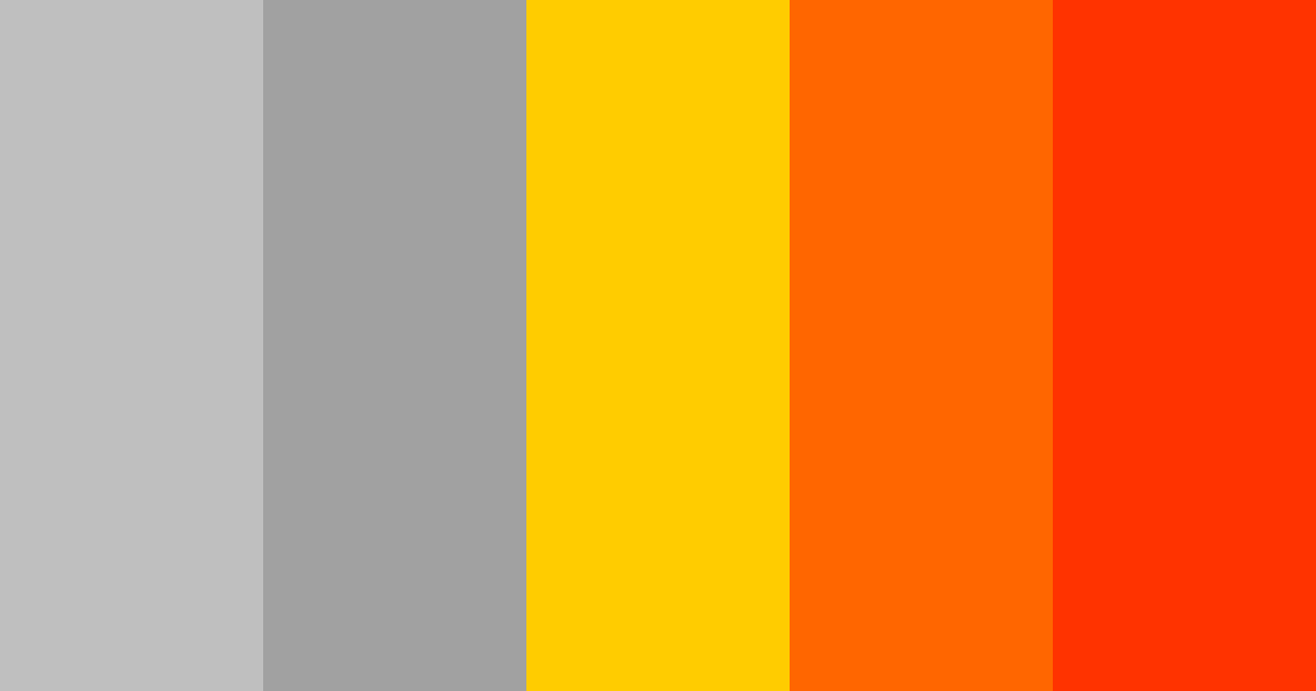 Download silver flame color palette PNG image (landscape)