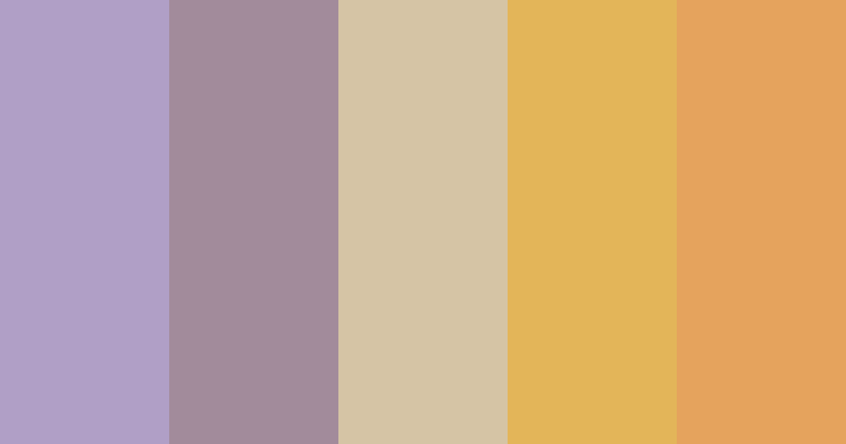 Download muted elegance color palette PNG image (landscape)