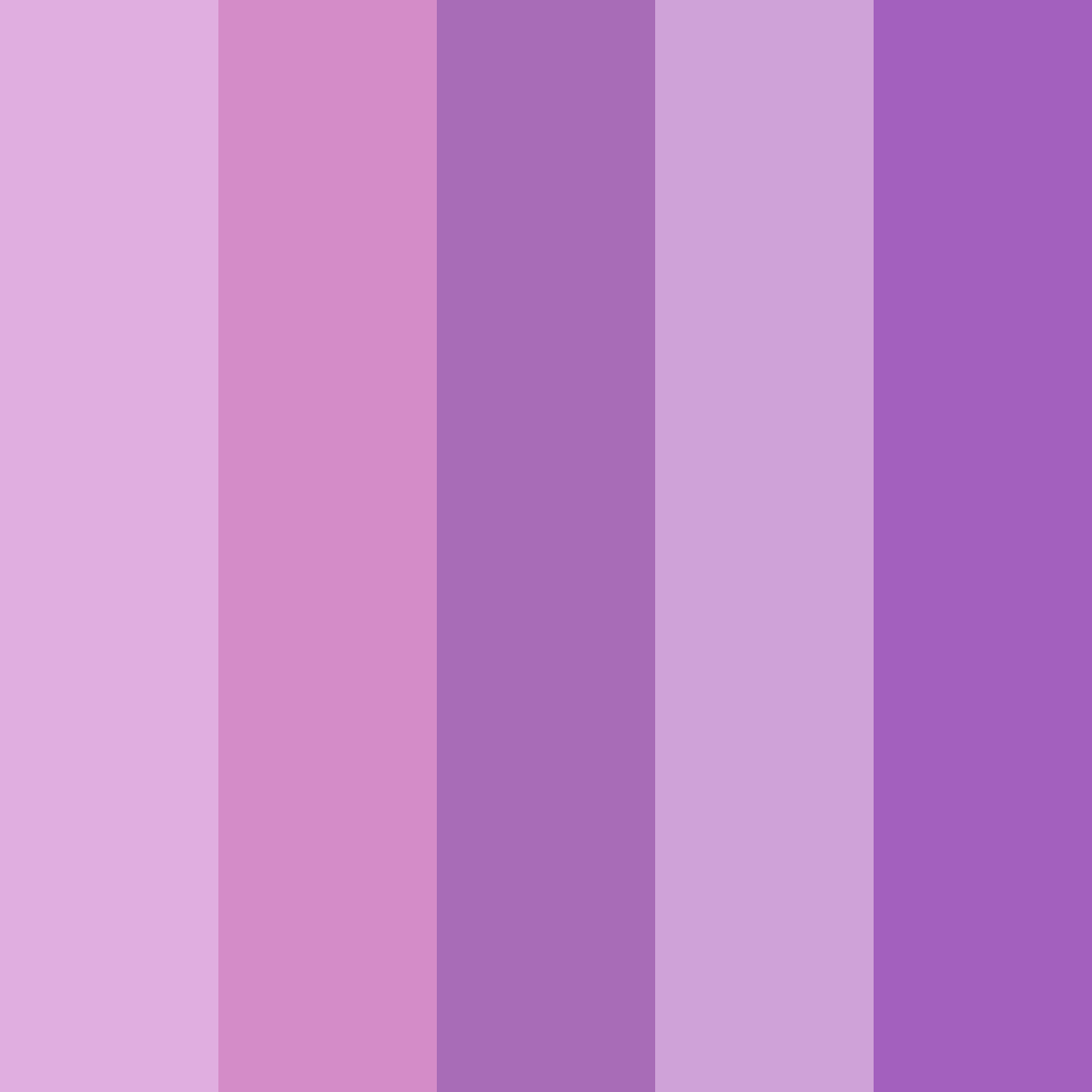 Lavender Inferno Color Palette