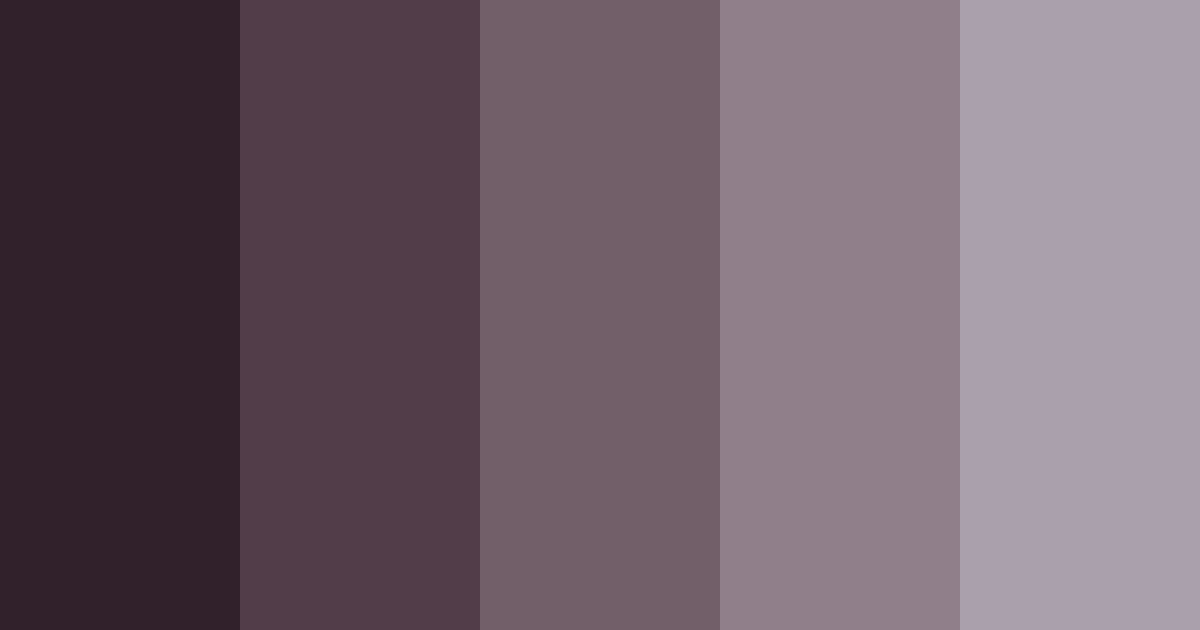 Download nocturnal elegance color palette PNG image (landscape)