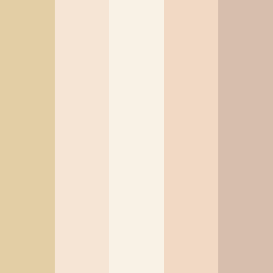 Download sweet whispers color palette PNG image (square)