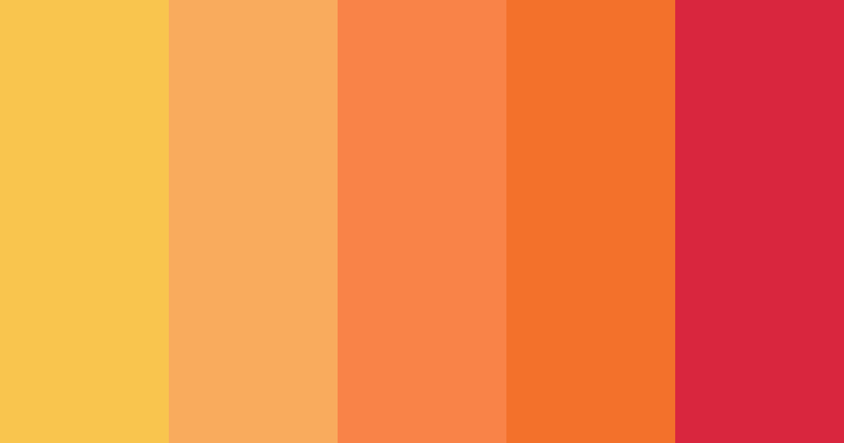 Galactic Sunrise Color Palette