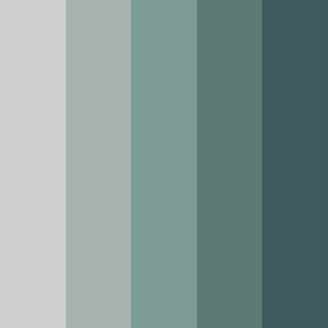 Download coastal pebble serenity color palette PNG image (square)