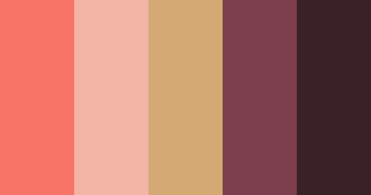 Download sunset red color palette PNG image (landscape)