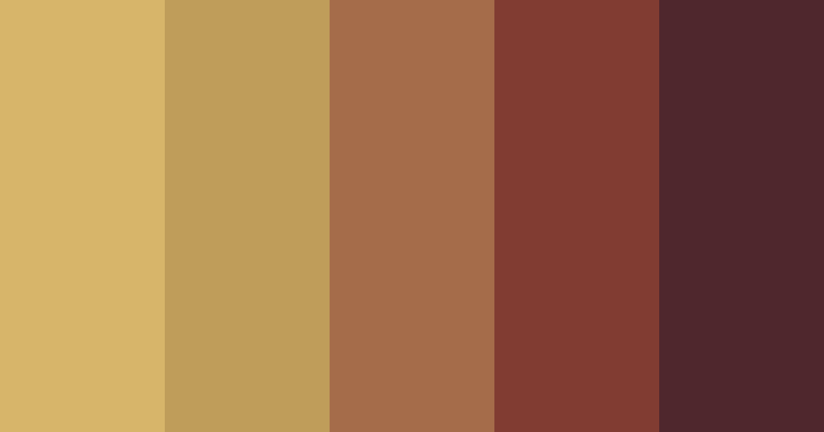 Spiced Citrus Harmony Color Palette