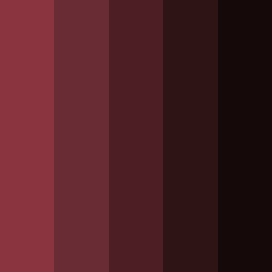 Download crimson depths color palette PNG image (square)