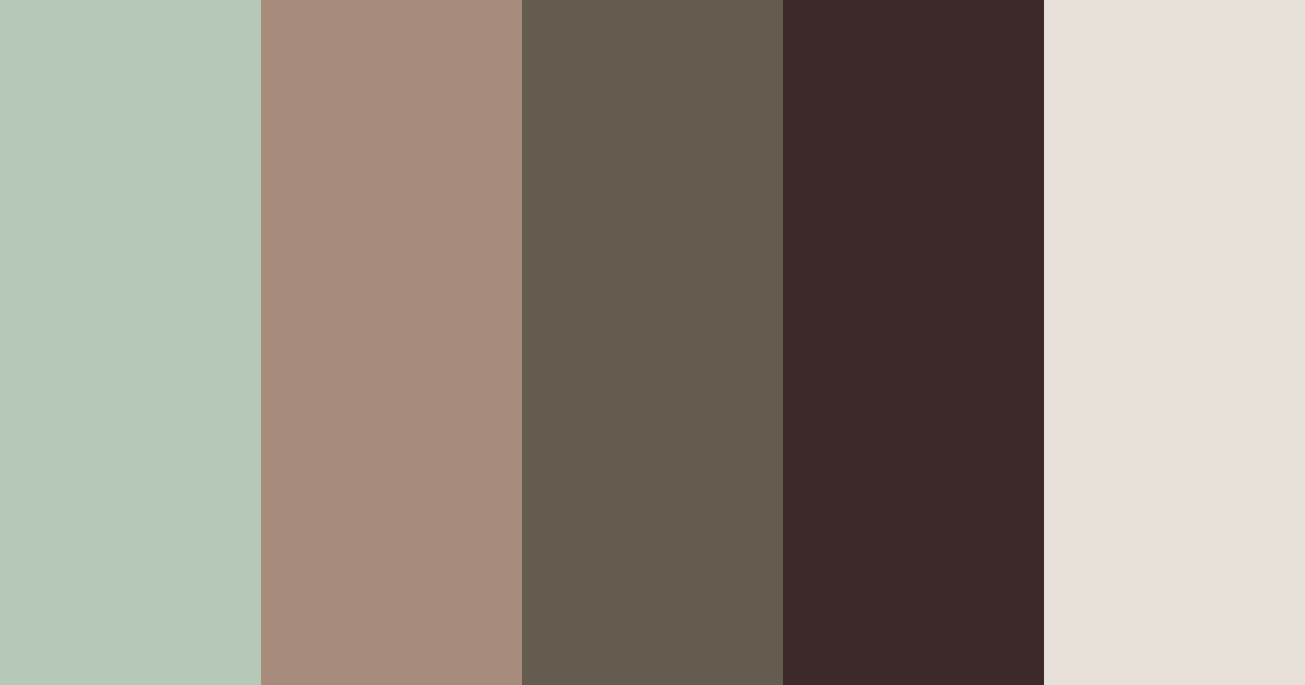 Download whispering earthtones color palette PNG image (landscape)