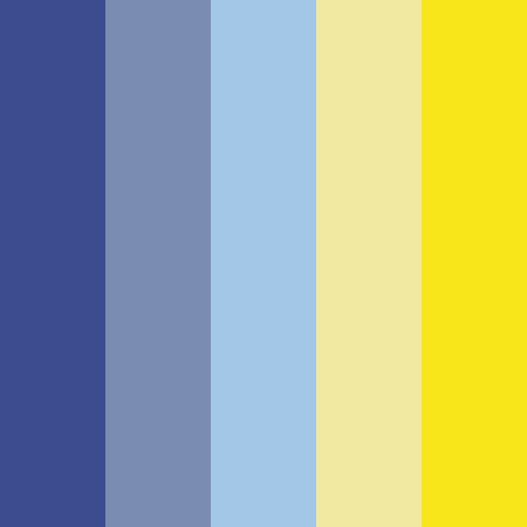 Download starlit serenade color palette PNG image (square)