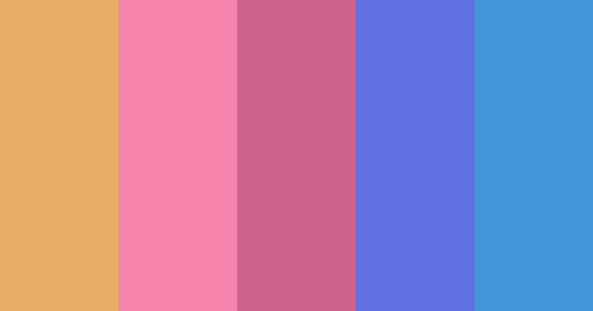 Download harmonic crescendo color palette PNG image (landscape)