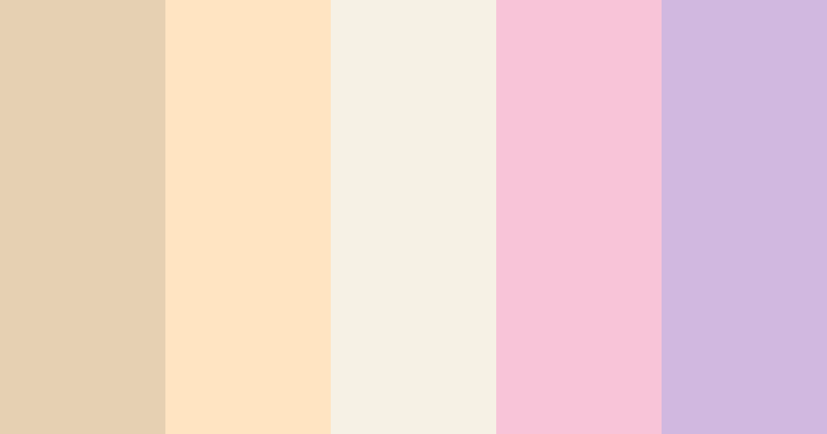Pastoral Dreamscape Color Palette