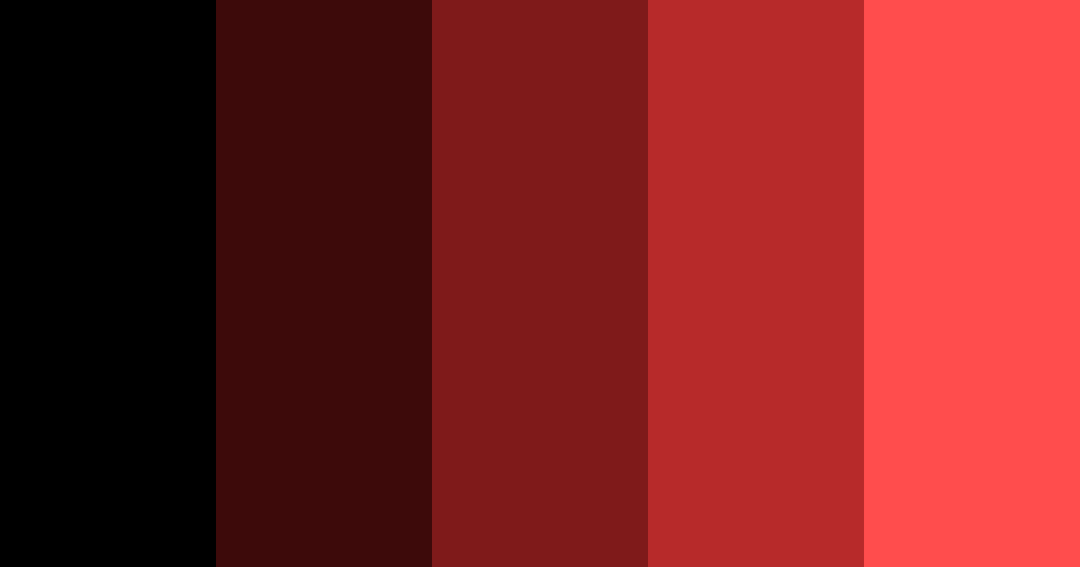 Download dark crimson color palette PNG image (landscape)