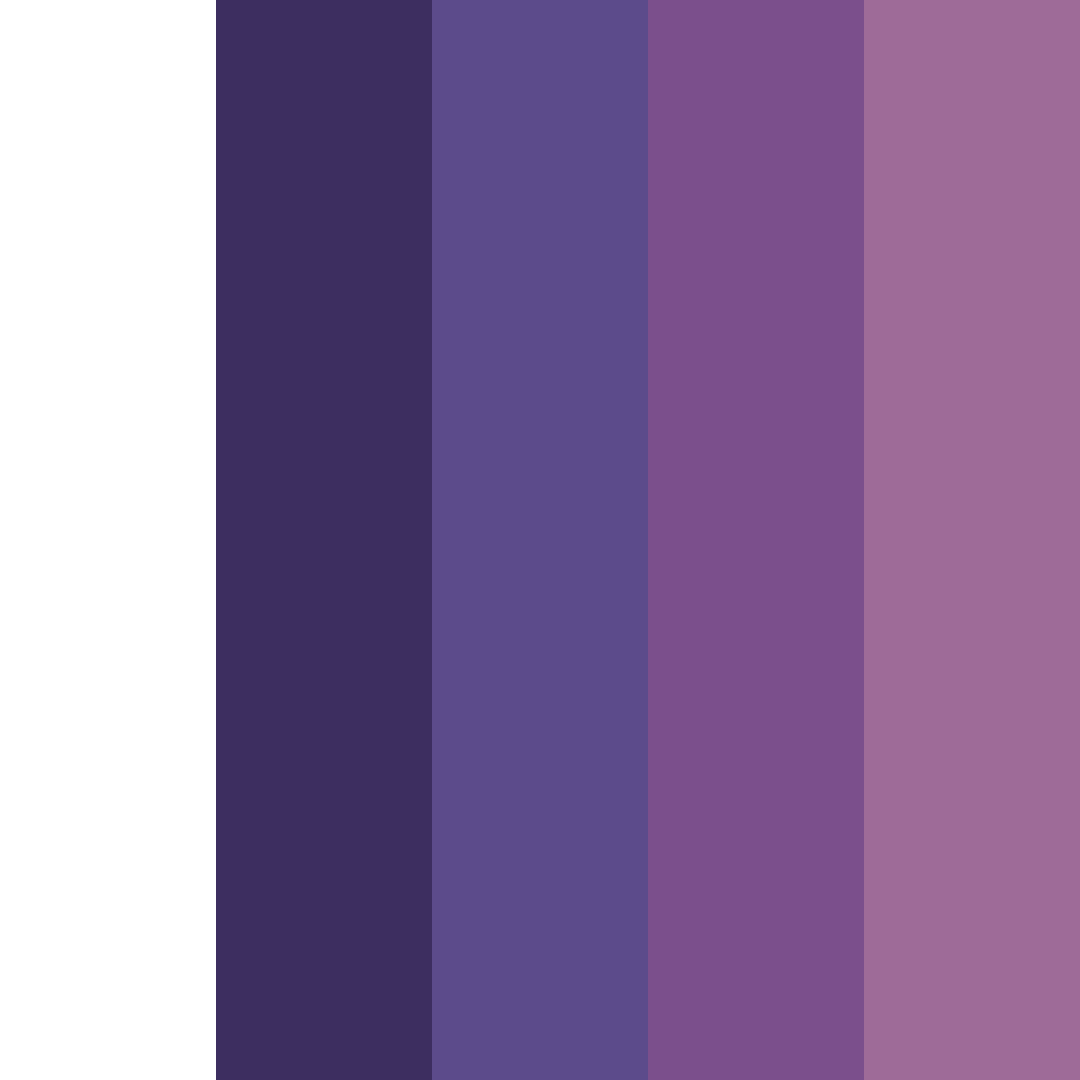 Download midnight blossoms color palette PNG image (square)