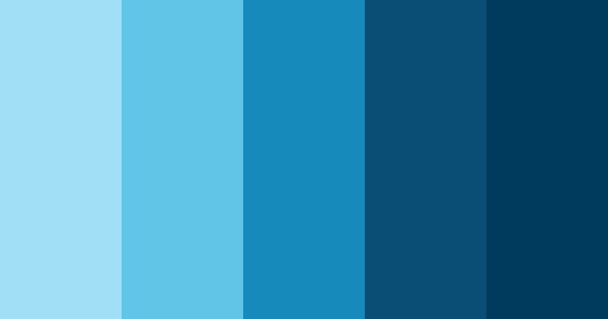 Download oceanic serenity color palette PNG image (landscape)