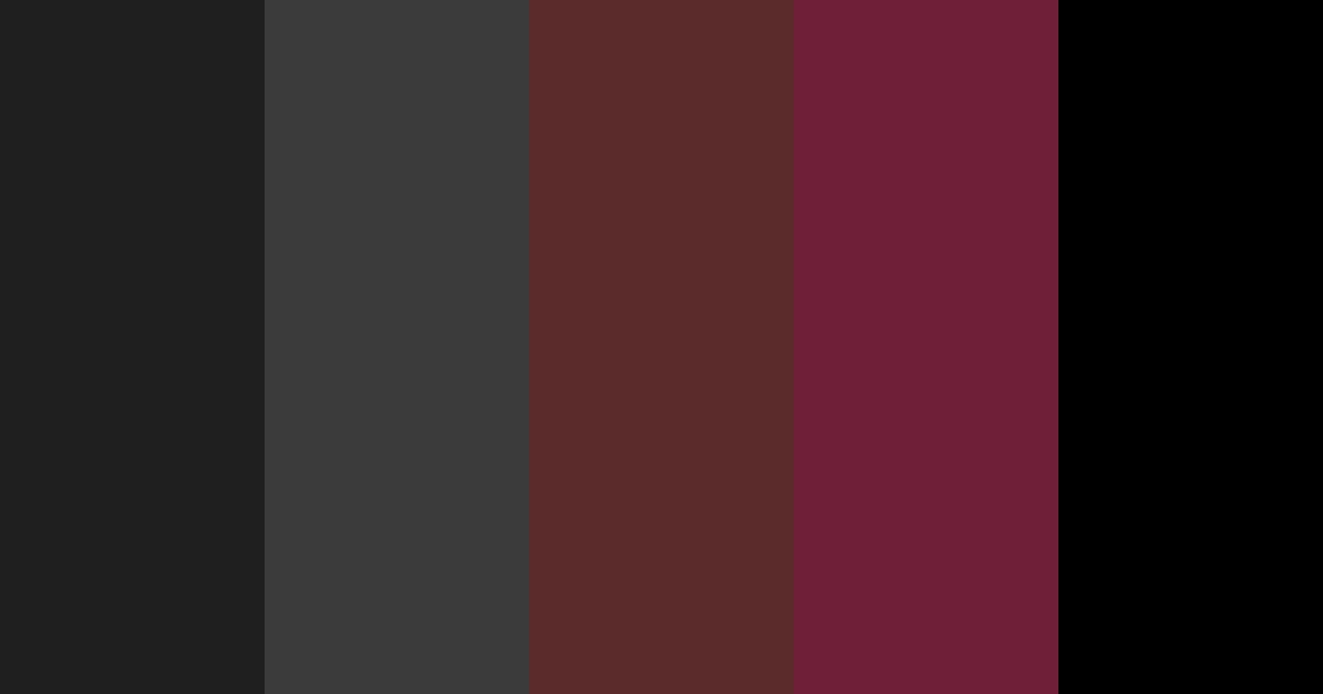 Download dark gray color palette PNG image (landscape)