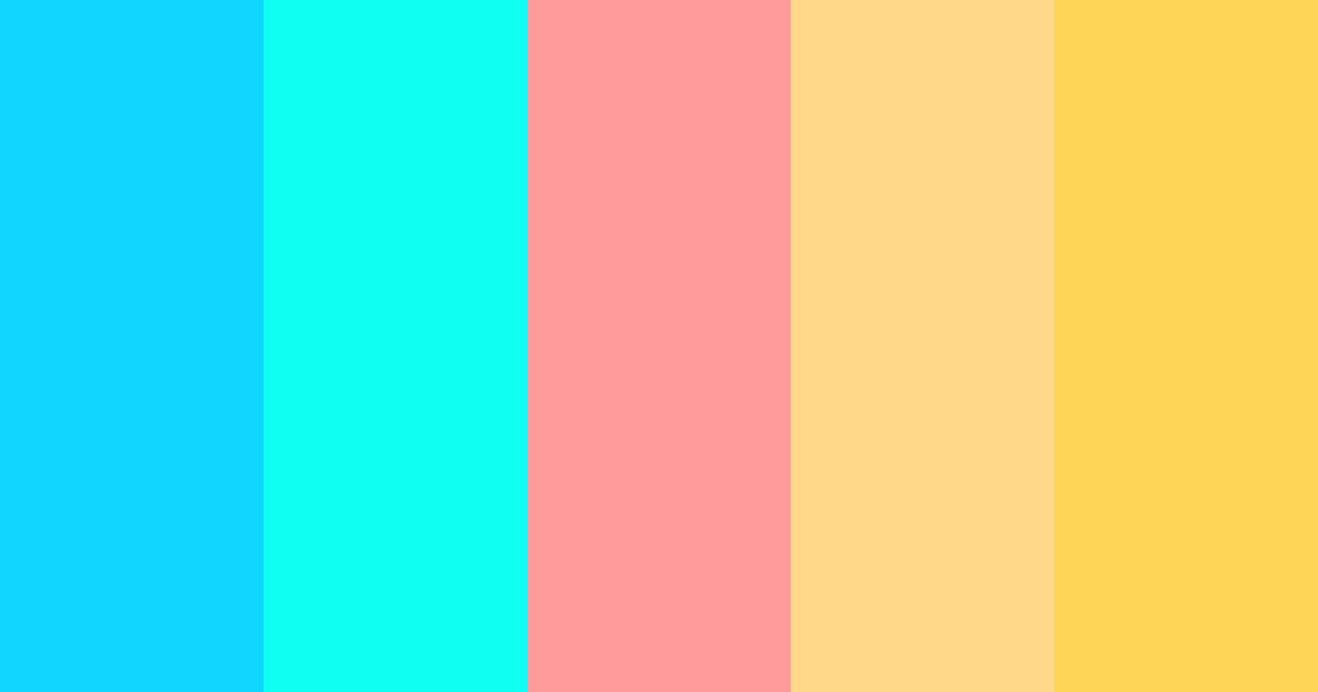 Download aqua adventure color palette PNG image (landscape)