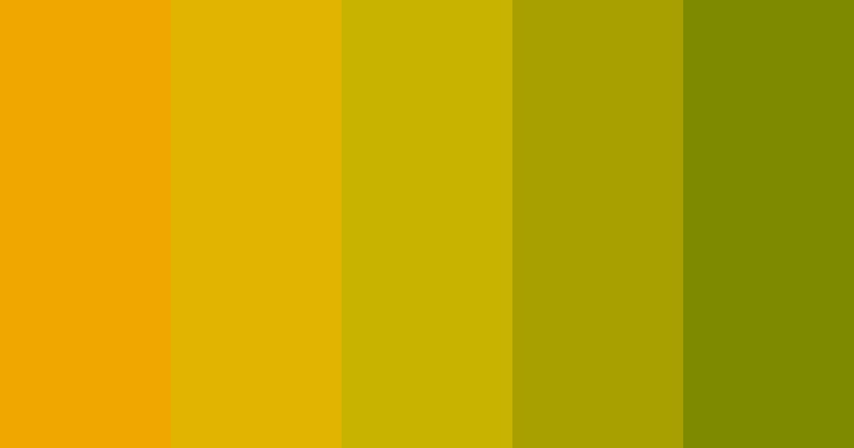 Download yellow pencil color palette PNG image (landscape)
