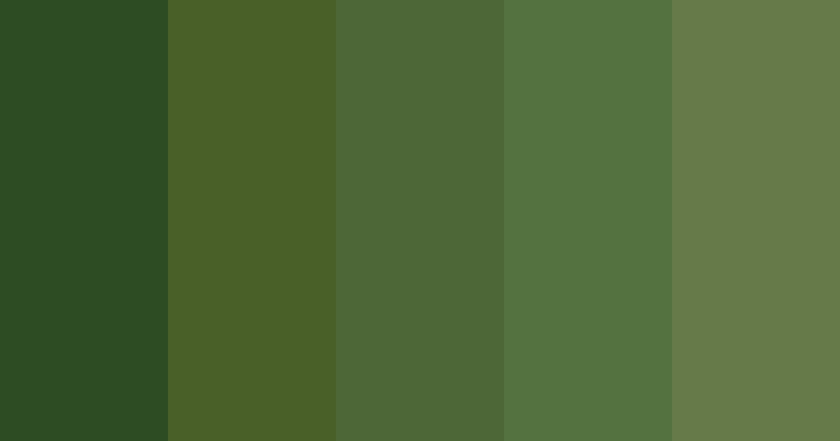 Download deviant shades of green color palette PNG image (landscape)