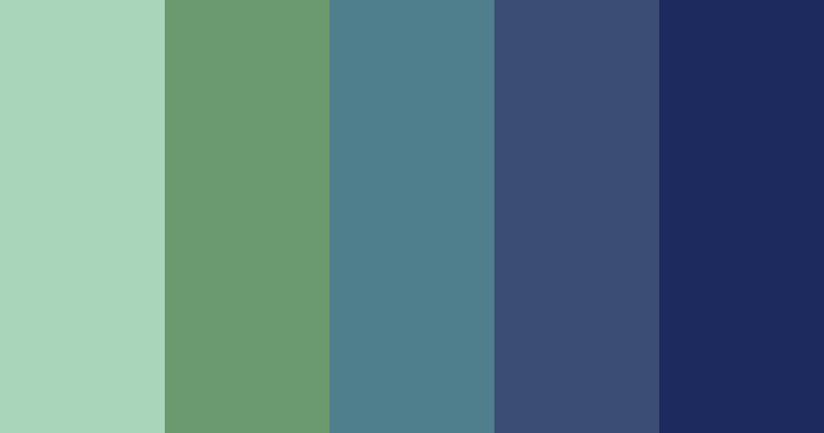 Download retro jungle odyssey color palette PNG image (landscape)
