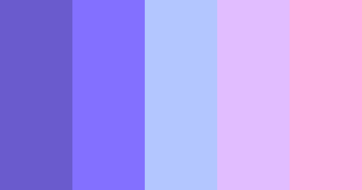 Download starlit dreams color palette PNG image (landscape)