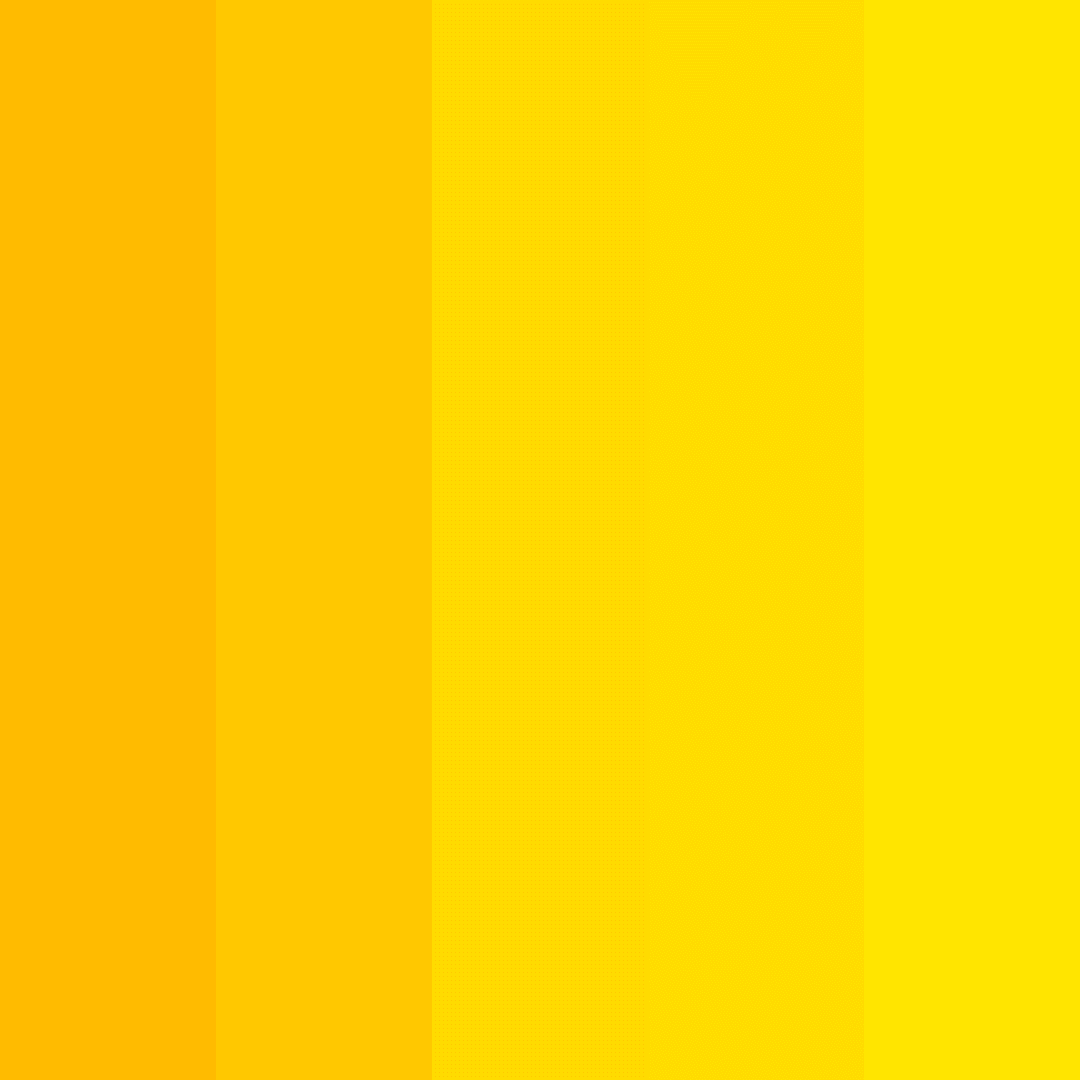Bright Yellow Color Palette